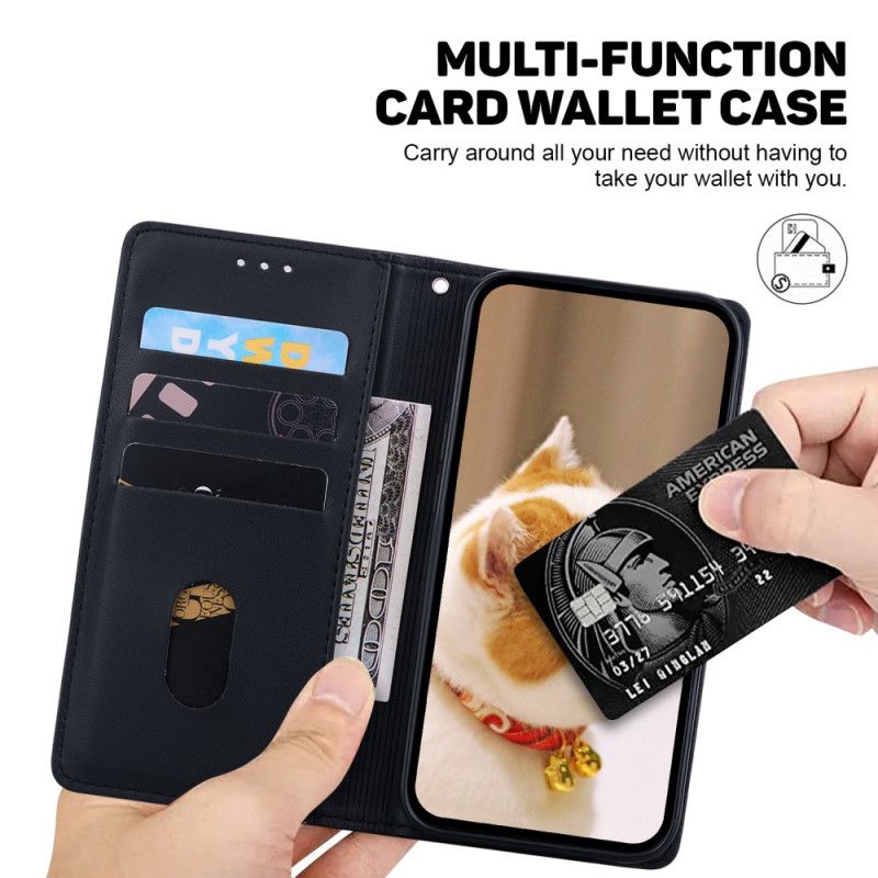 Kožený Kryt Xiaomi 14t Pro Grafické Blokování Rfid