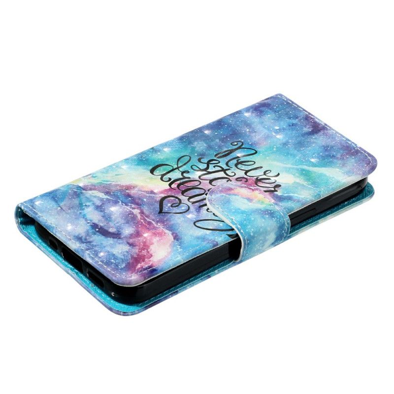 Kožený Kryt Xiaomi 14t Pro Hvězdná Obloha S Popruhem