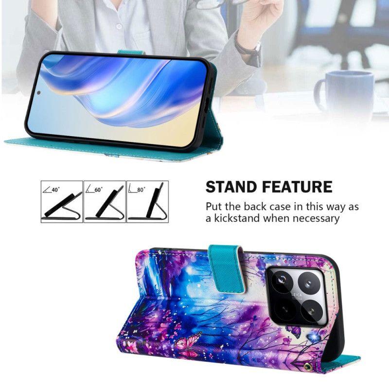 Kožený Kryt Xiaomi 15 Pro Údolí Snů