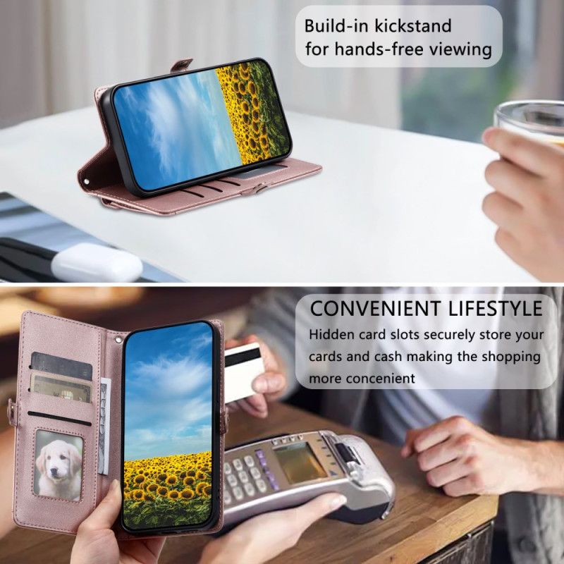 Kožený Kryt Xiaomi 15 Stylové Pouzdro