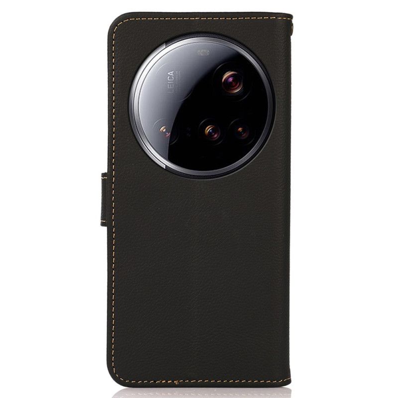 Kožený Kryt Xiaomi 15 Ultra Klasická Kůže Khazneh