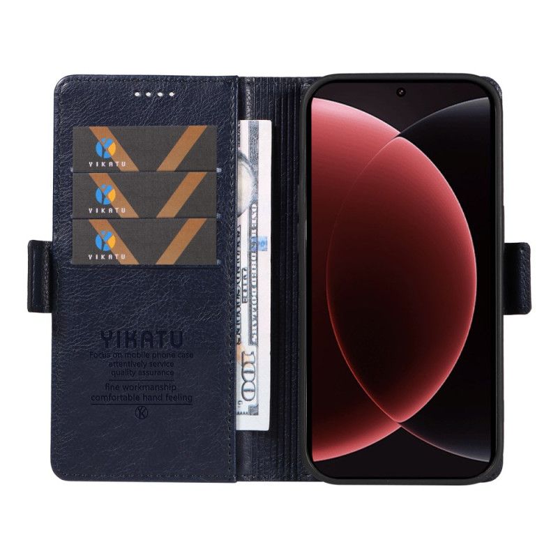 Kožený Kryt Xiaomi 15 Ultra Ykatu Umělá Kůže Liči