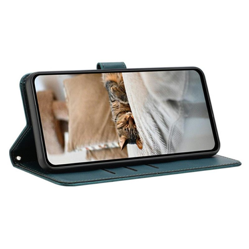 Kožený Kryt Xiaomi 15t Hromada Koček S Popruhem