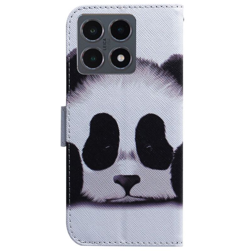 Kožený Kryt Xiaomi 15t Motiv Pandy