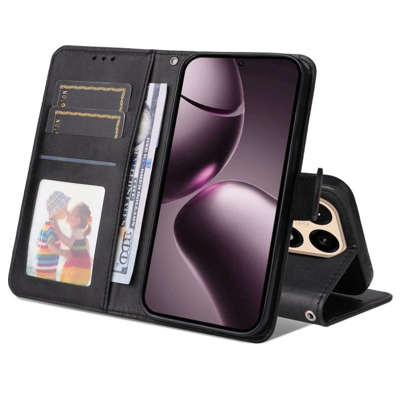 Kožený Kryt Xiaomi 15t Obyčejná Umělá Kůže