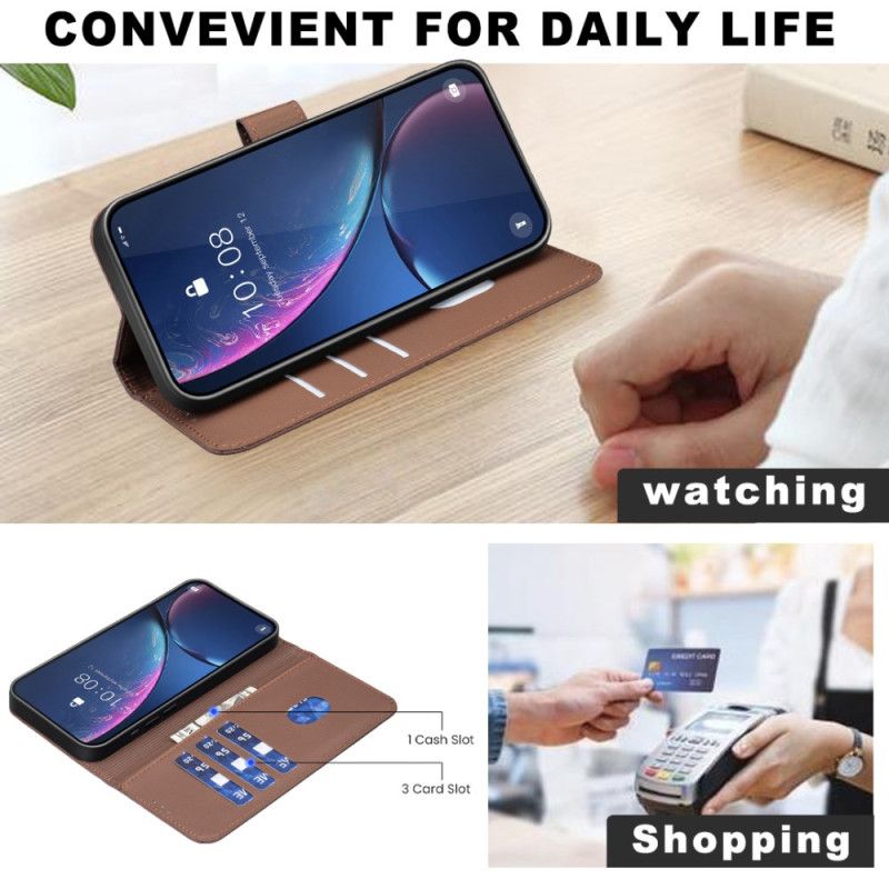 Kožený Kryt Xiaomi 15t Pro Binfen Color Pruhy