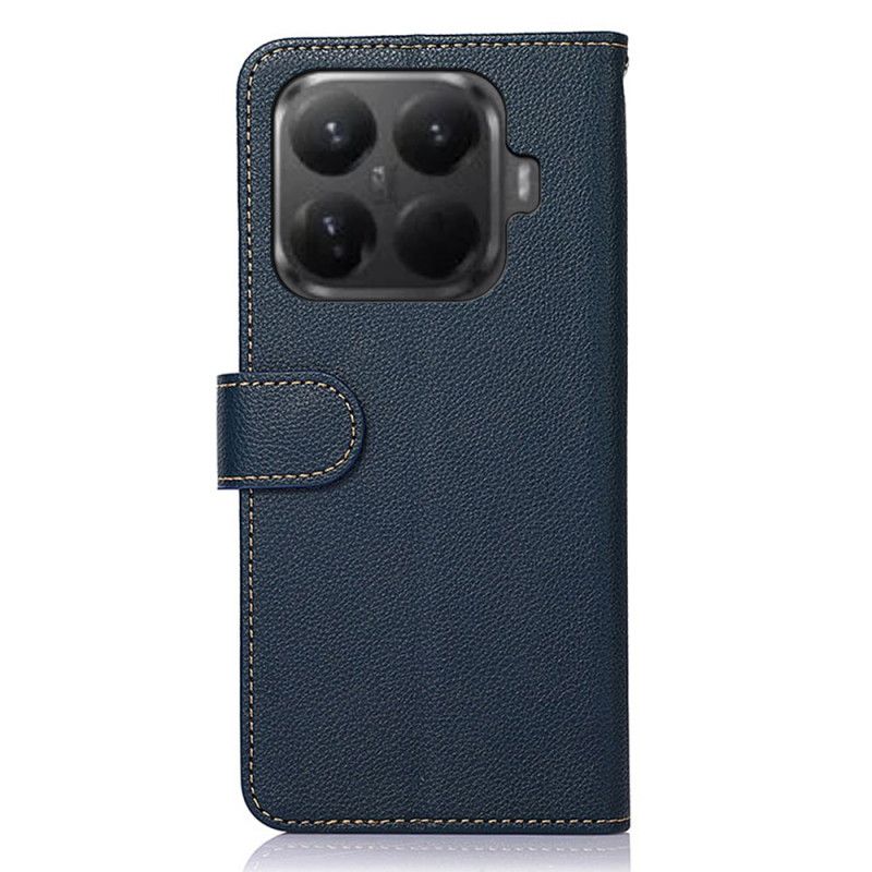 Kožený Kryt Xiaomi 15t Pro Khazneh Rfid Peněženka