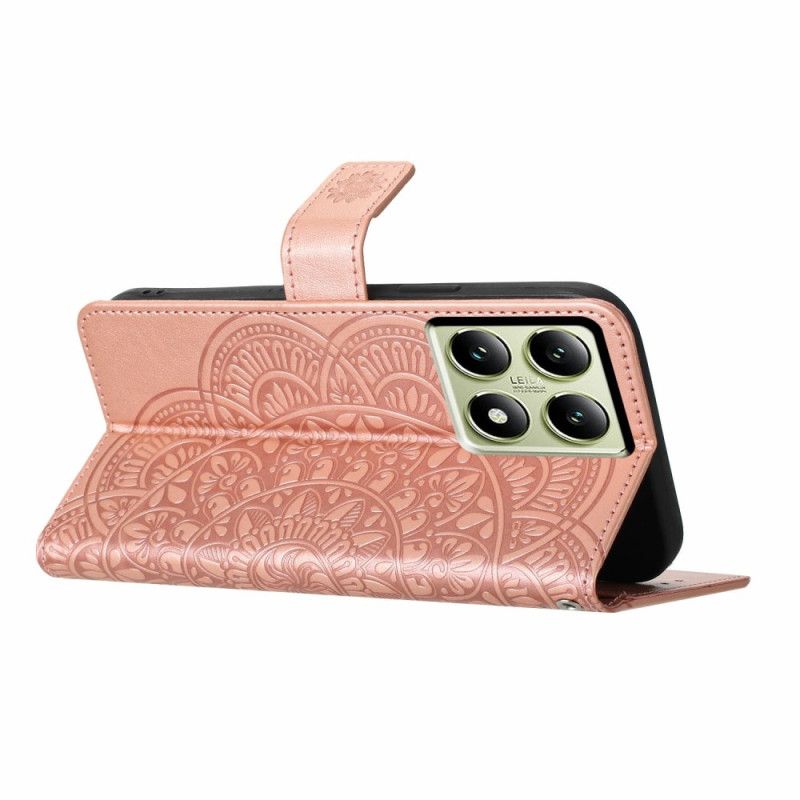 Kožený Kryt Xiaomi 15t Pro Mandala Design