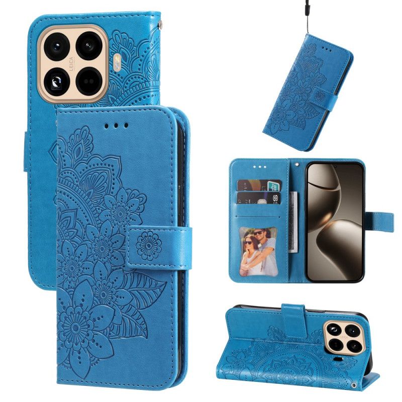 Kožený Kryt Xiaomi 15t Pro Mandalový Potisk