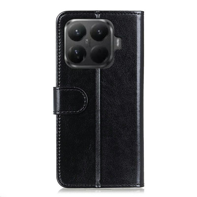 Kožený Kryt Xiaomi 15t Pro Voskovaná Umělá Kůže