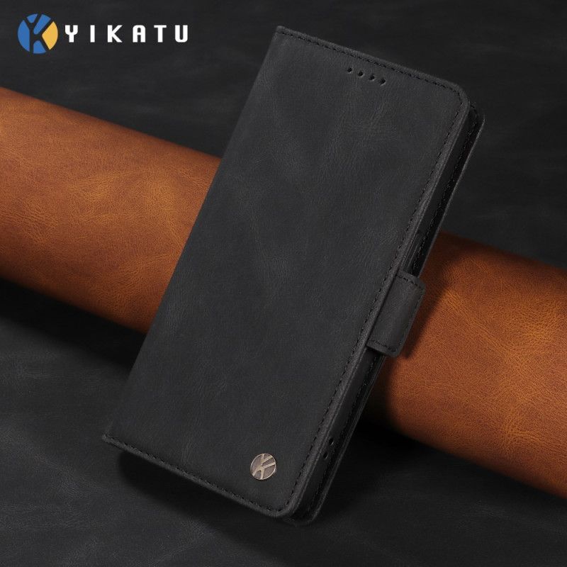Kožený Kryt Xiaomi 15t Pro Yikatu Kožený Efekt