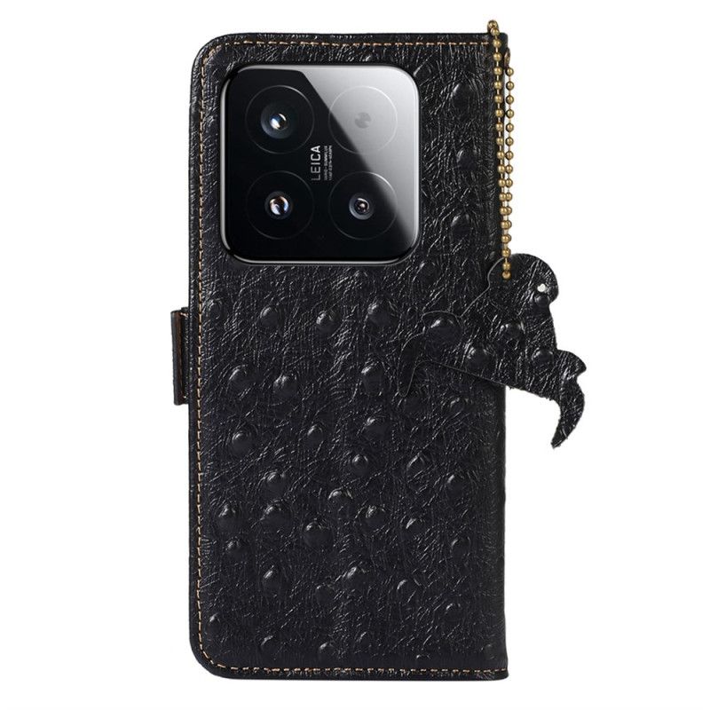 Kožený Kryt Xiaomi 15t Technologie Rfid V Kůži