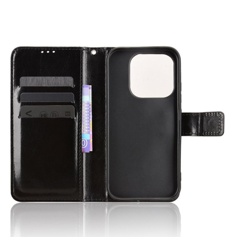 Kožený Kryt Xiaomi 17 Okázalá Umělá Kůže