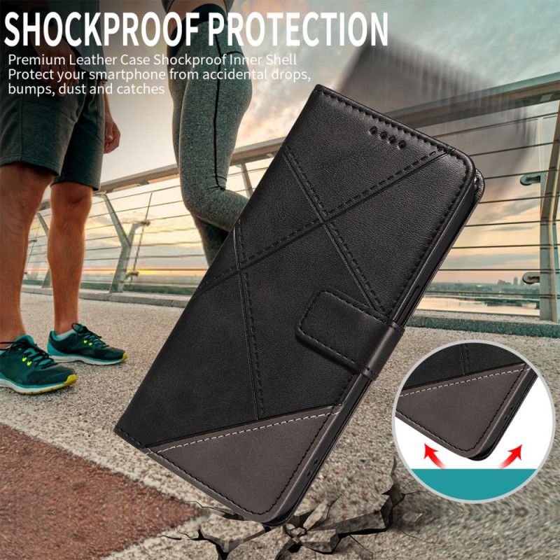 Kožený Kryt Xiaomi 17 Pro Dvoubarevný Kožený Efekt