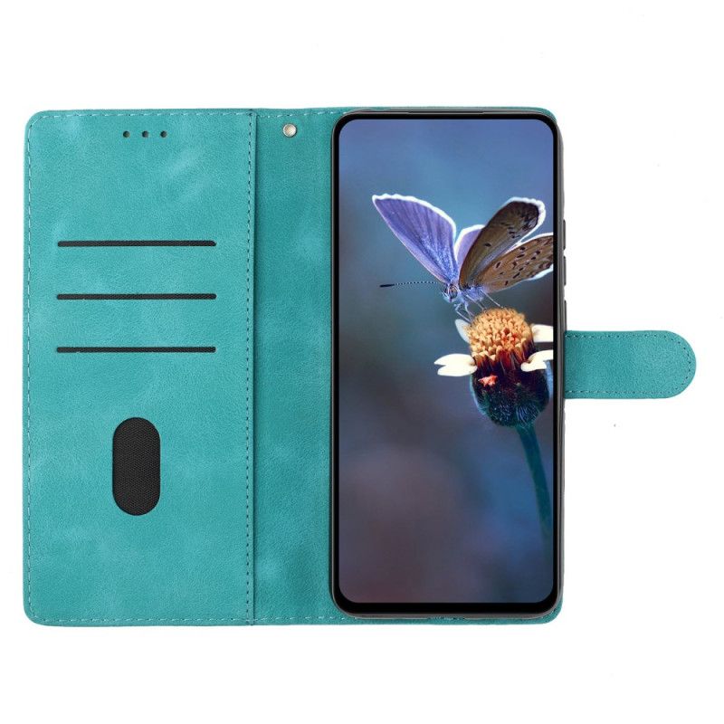 Kožený Kryt Xiaomi 17 Pro Max Motýlí A Květinový Vzor