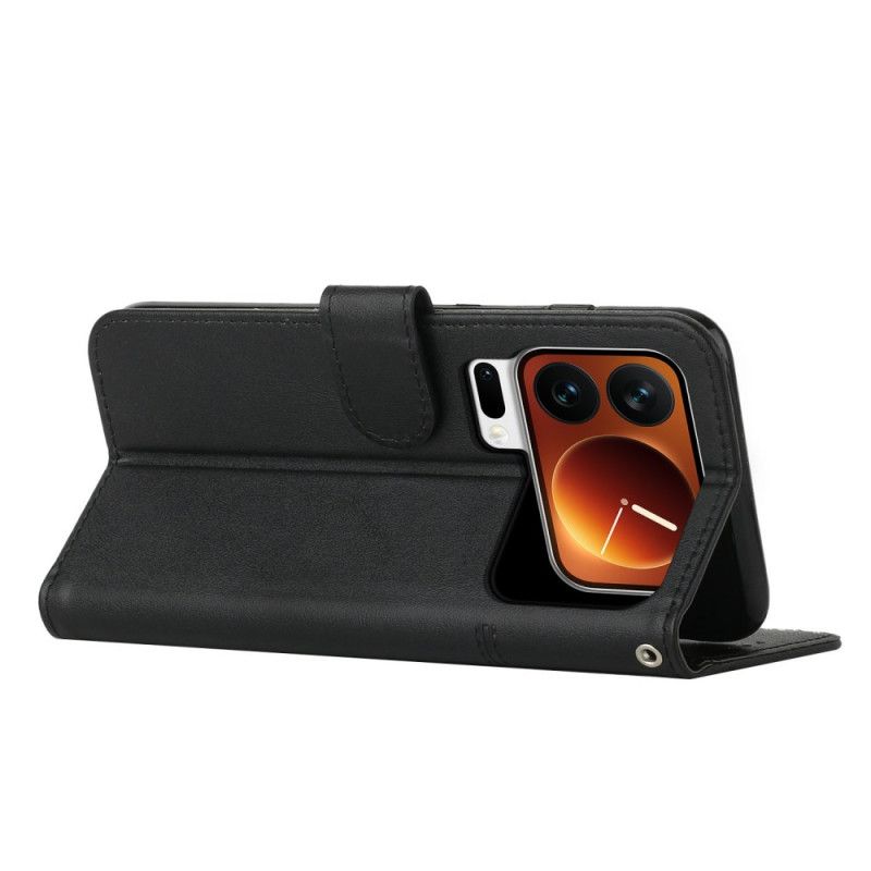 Kožený Kryt Xiaomi 17 Pro Obchodní Styl