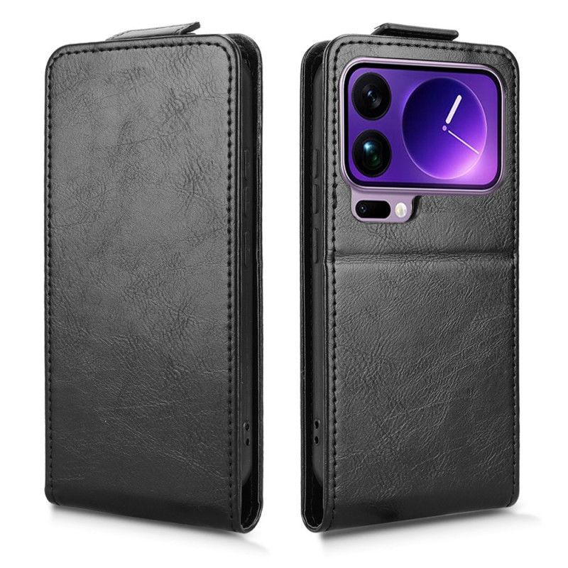 Kožený Kryt Xiaomi 17 Pro Svislá Klopa