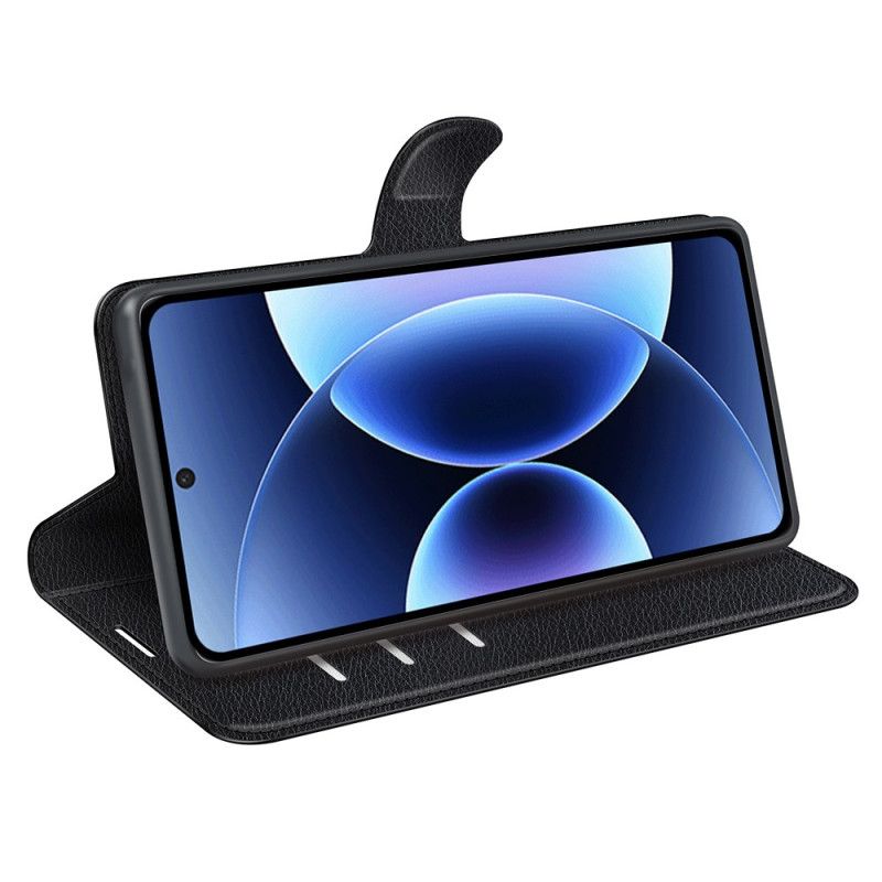 Kožený Kryt Xiaomi 17 Pro Umělá Kůže Liči