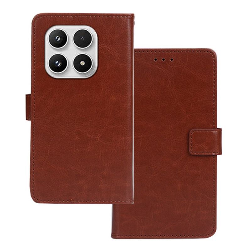 Kožený Kryt Xiaomi 17 Umělá Kůže Idewei