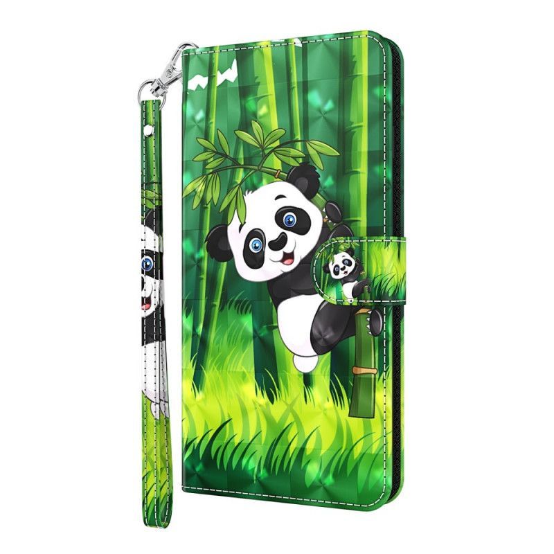 Kožený Kryt Xiaomi Mi 10t Lite 5g / Redmi Note 9 Pro 5g Panda A Bambus