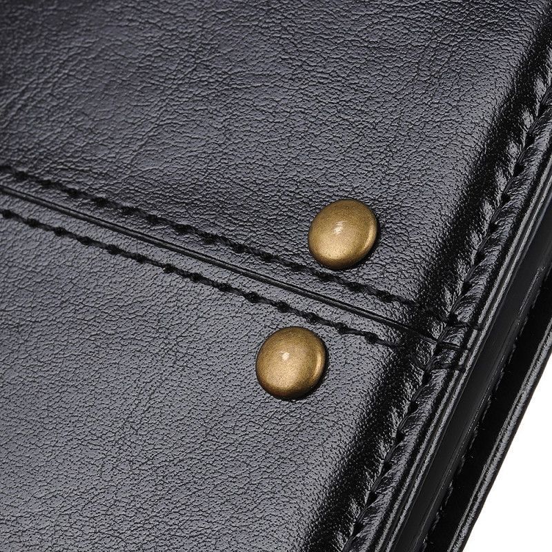 Kožený Kryt Xiaomi Mi 11 Efekt Starožitné Kůže
