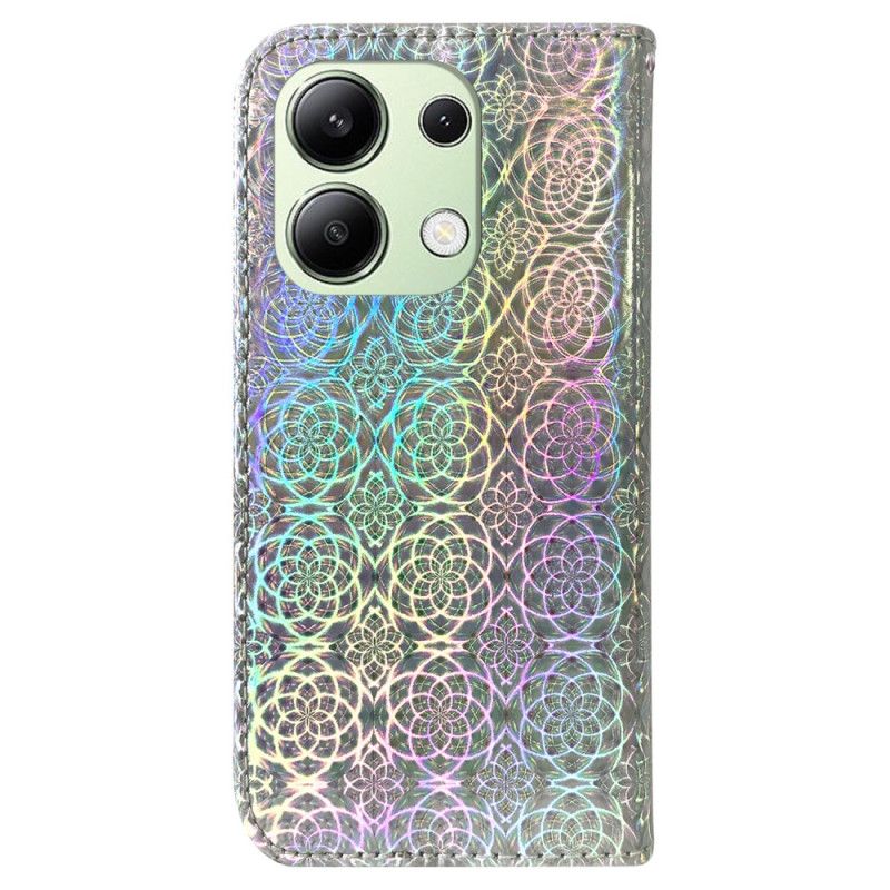 Kožený Kryt Xiaomi Redmi Note 13 4g Diskotékový Styl