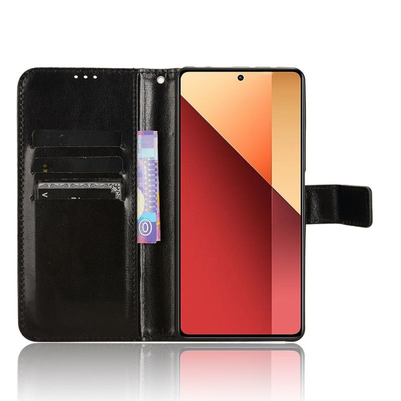 Kožený Kryt Xiaomi Redmi Note 13 Pro 4g Okázalá Umělá Kůže