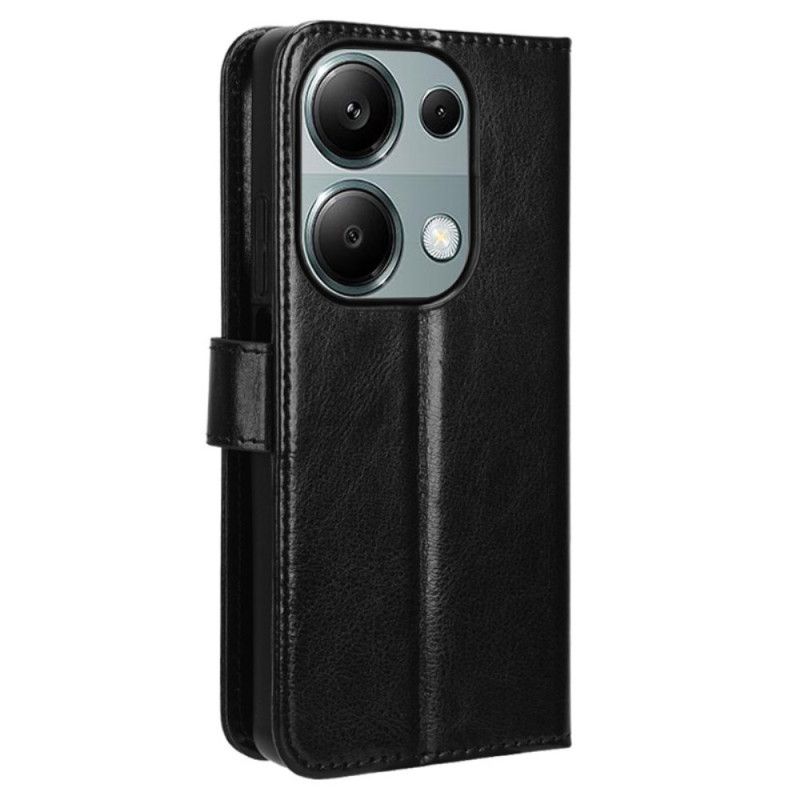 Kožený Kryt Xiaomi Redmi Note 13 Pro 4g Okázalá Umělá Kůže