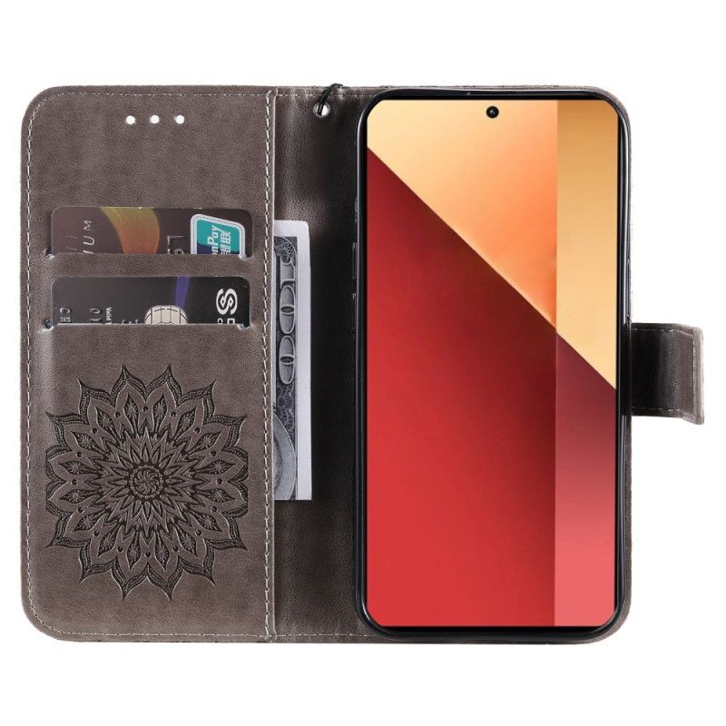 Kožený Kryt Xiaomi Redmi Note 13 Pro 4g Skvělá Mandala