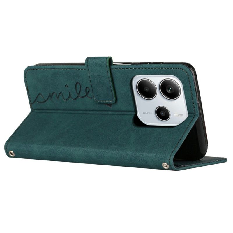 Kožený Kryt Xiaomi Redmi Note 14 4g Design Úsměvu