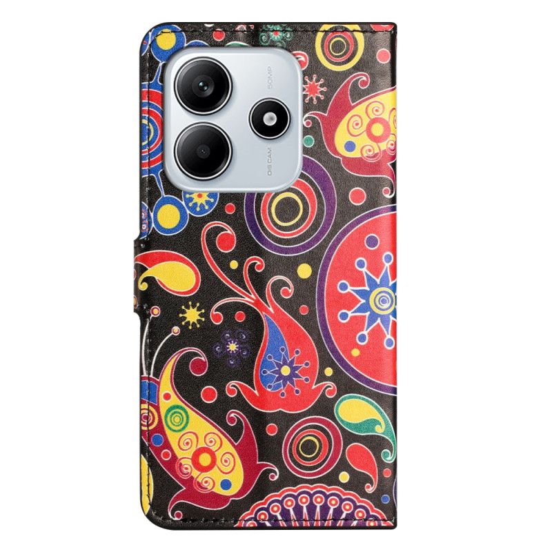 Kožený Kryt Xiaomi Redmi Note 14 4g Galaxie