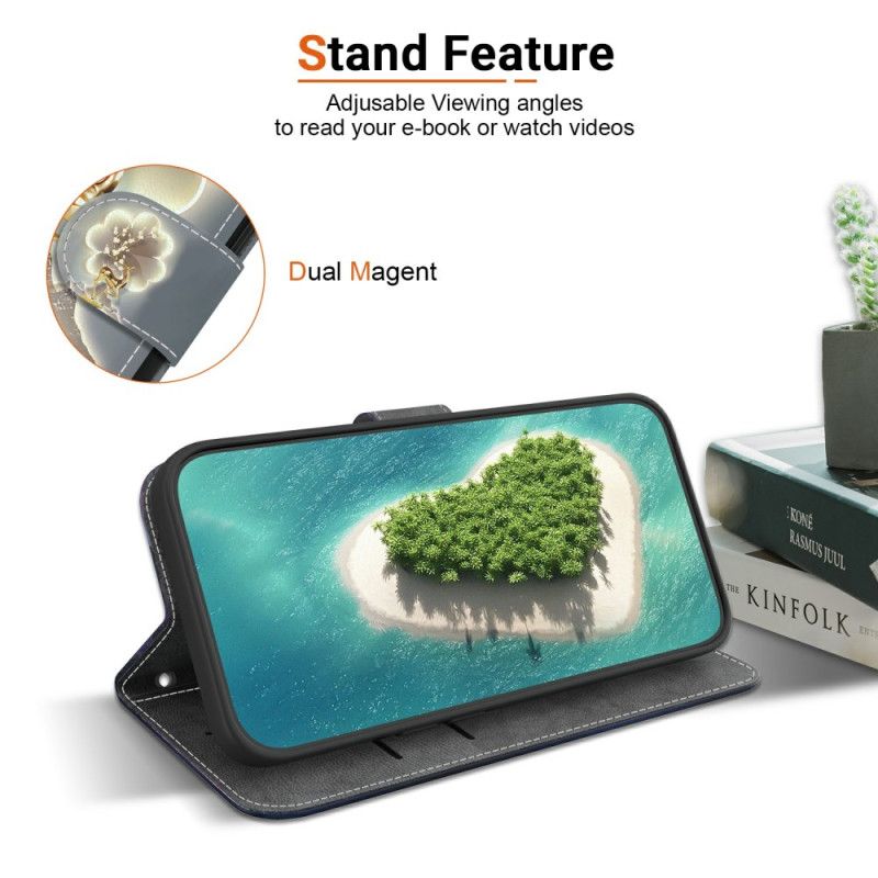 Kožený Kryt Xiaomi Redmi Note 14 4g Jelen