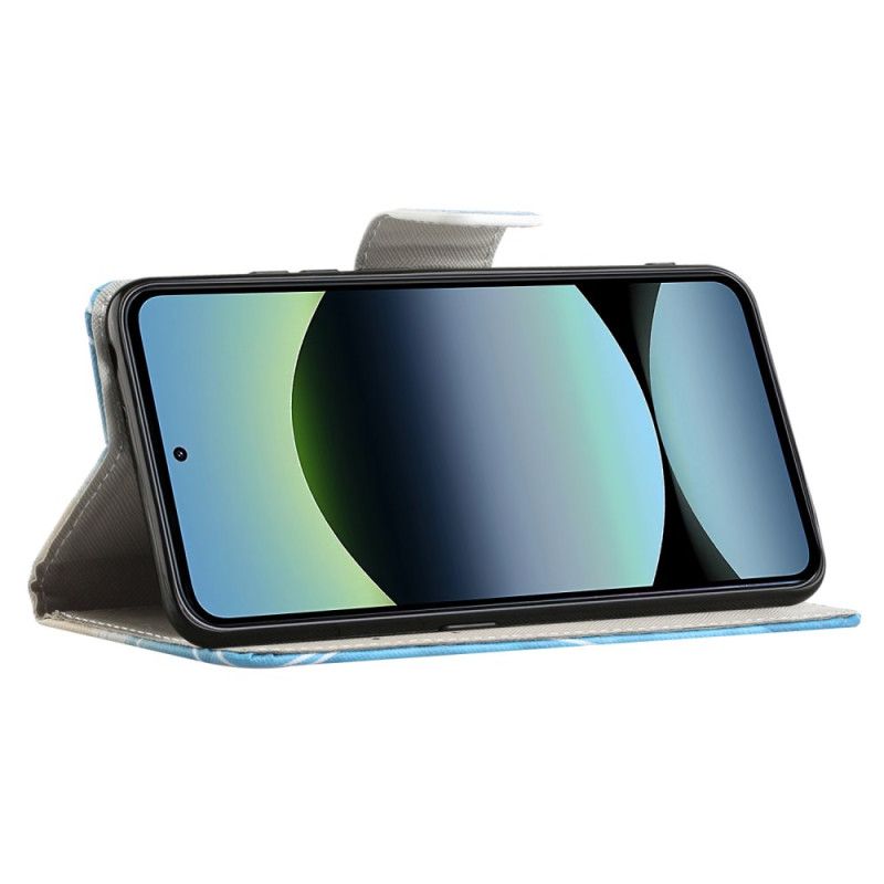 Kožený Kryt Xiaomi Redmi Note 14 4g Motýl