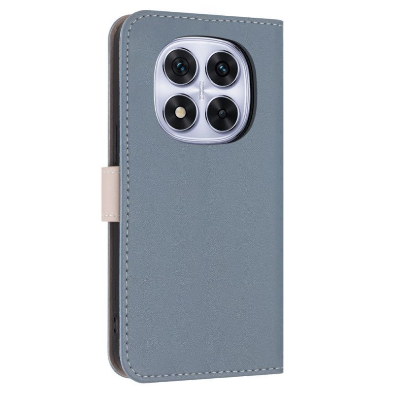 Kožený Kryt Xiaomi Redmi Note 14 Pro 4g Motýlek S Páskem