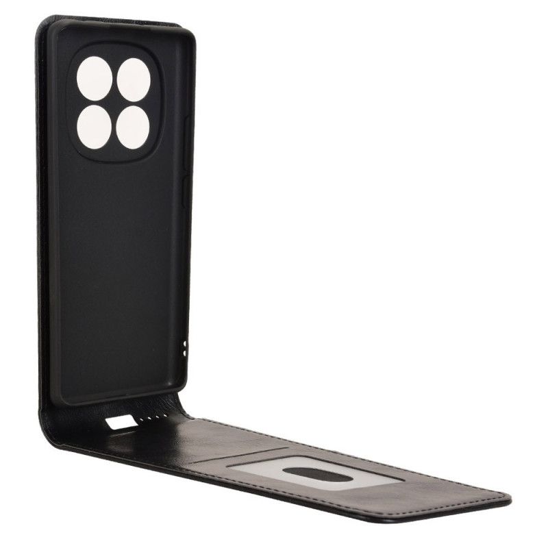 Kožený Kryt Xiaomi Redmi Note 14 Pro 4g Vertikálně Výklopný Design