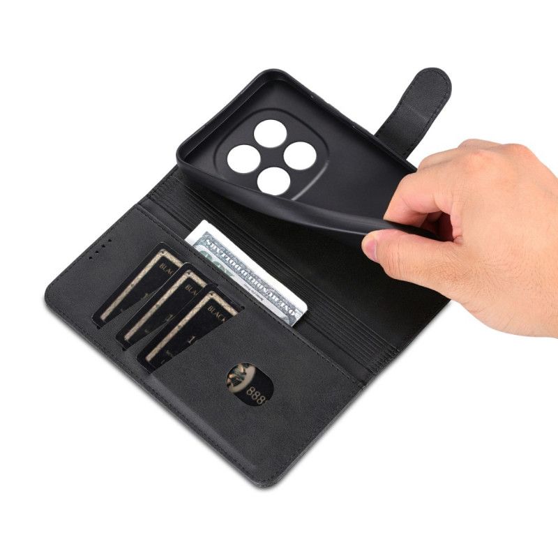 Kožený Kryt Xiaomi Redmi Note 14 Pro 5g Semišový Efekt Azns