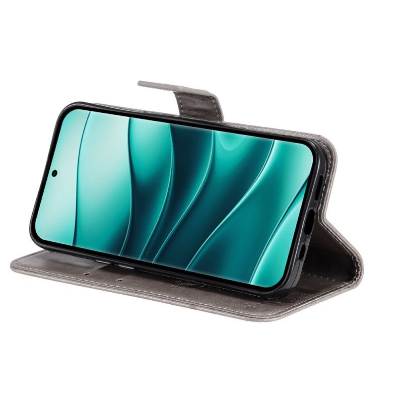 Kožený Kryt Xiaomi Redmi Note 14 Pro 5g Strom A Kočka