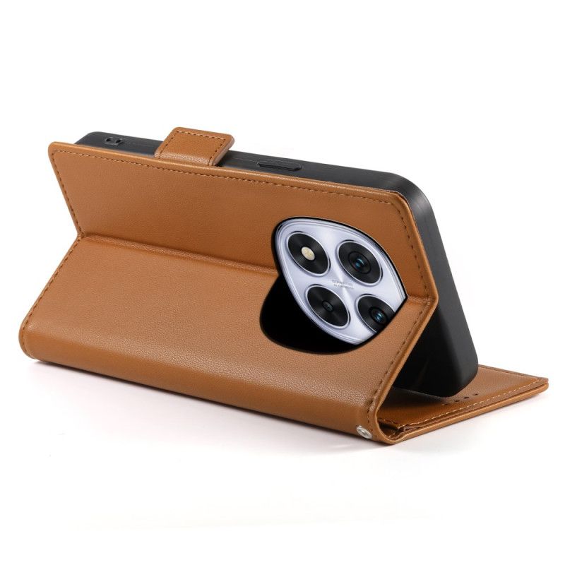 Kožený Kryt Xiaomi Redmi Note 14 Pro 5g Stylový