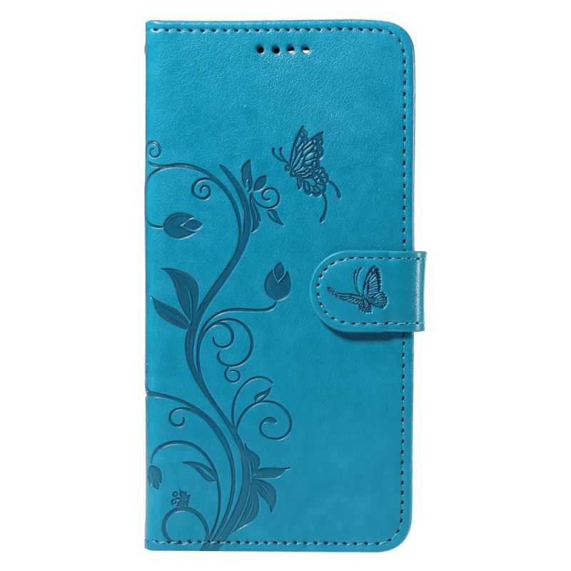 Kožený Kryt Xiaomi Redmi Note 14 Pro Plus 5g Botanický Vzor