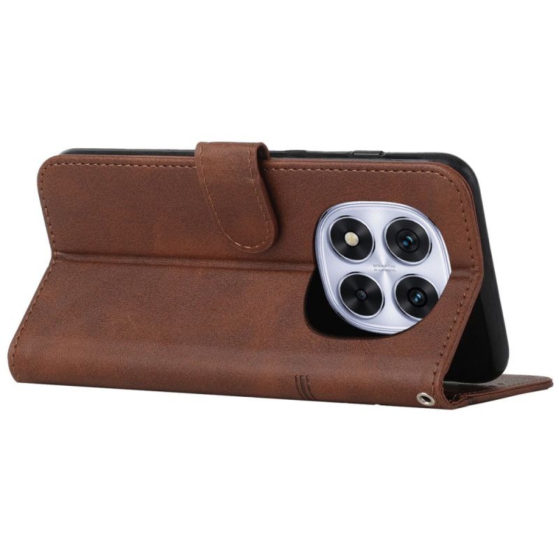 Kožený Kryt Xiaomi Redmi Note 14 Pro Plus 5g Obchodní Vzor