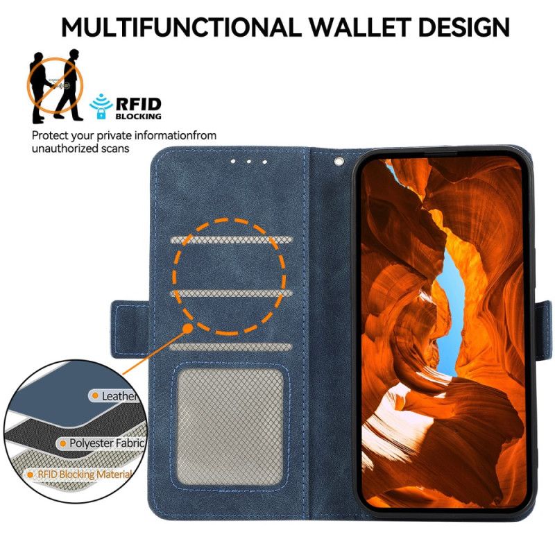 Kožený Kryt Xiaomi Redmi Note 14s Abeel Semišový Efekt