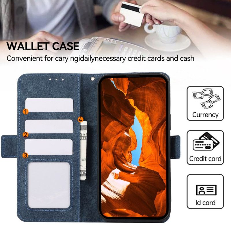 Kožený Kryt Xiaomi Redmi Note 14s Abeel Semišový Efekt