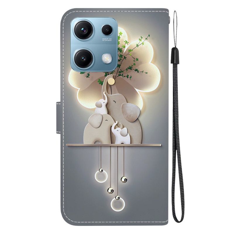 Kožený Kryt Xiaomi Redmi Note 14s Sloni