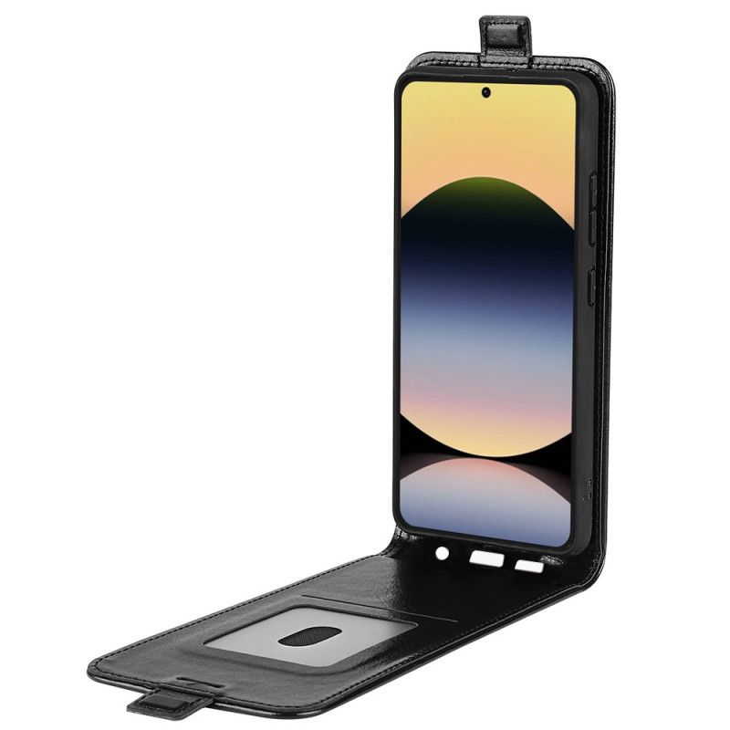 Kožený Kryt Xiaomi Redmi Note 14s Svislá Klopa