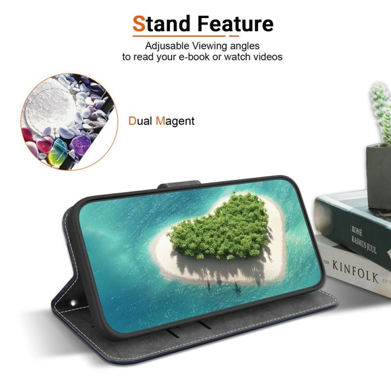 Kožený Kryt Xiaomi Redmi Note 15 5g Bílé Srdce