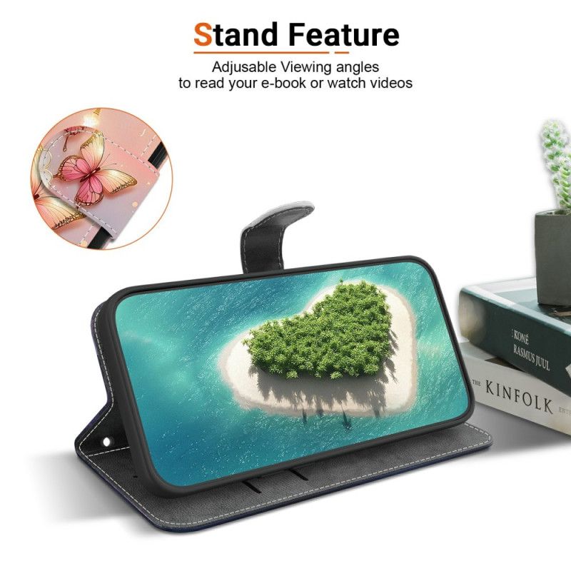 Kožený Kryt Xiaomi Redmi Note 15 5g Diamantový Medvěd