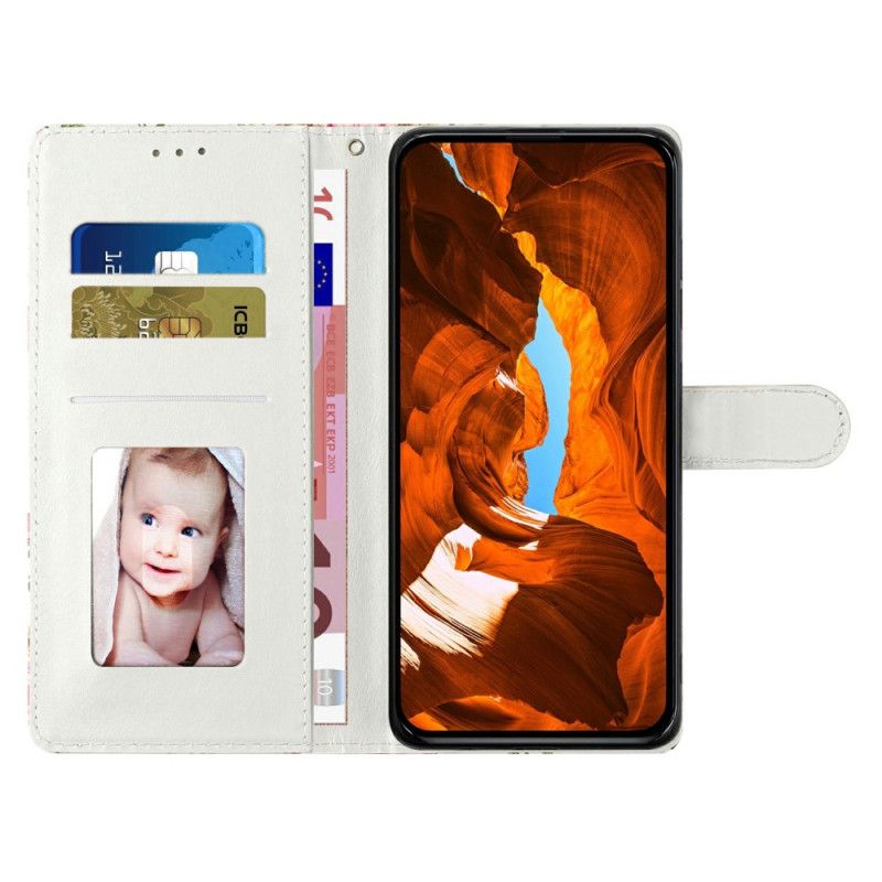 Kožený Kryt Xiaomi Redmi Note 15 5g Modrý Mramor