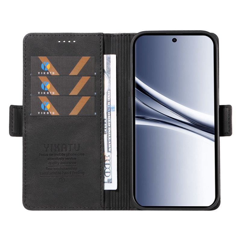 Kožený Kryt Xiaomi Redmi Note 15 5g Semišový Efekt Yikatu