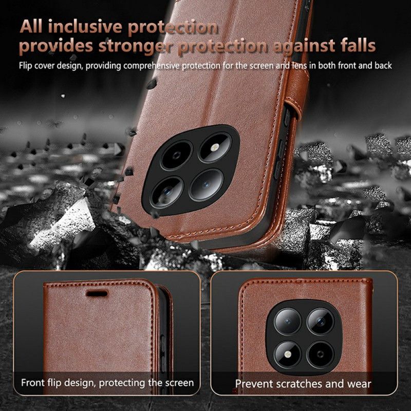 Kožený Kryt Xiaomi Redmi Note 15 Pro 5g Azns