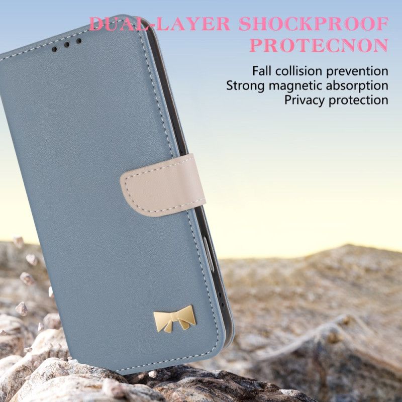 Kožený Kryt Xiaomi Redmi Note 15 Pro 5g Dekorativní Uzel